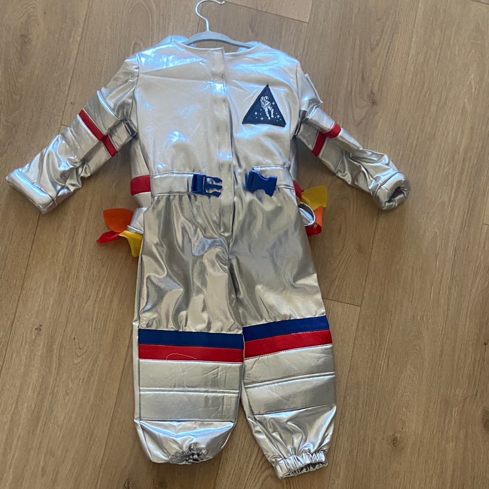 Pottery Barn Silver Space Explorer Costume